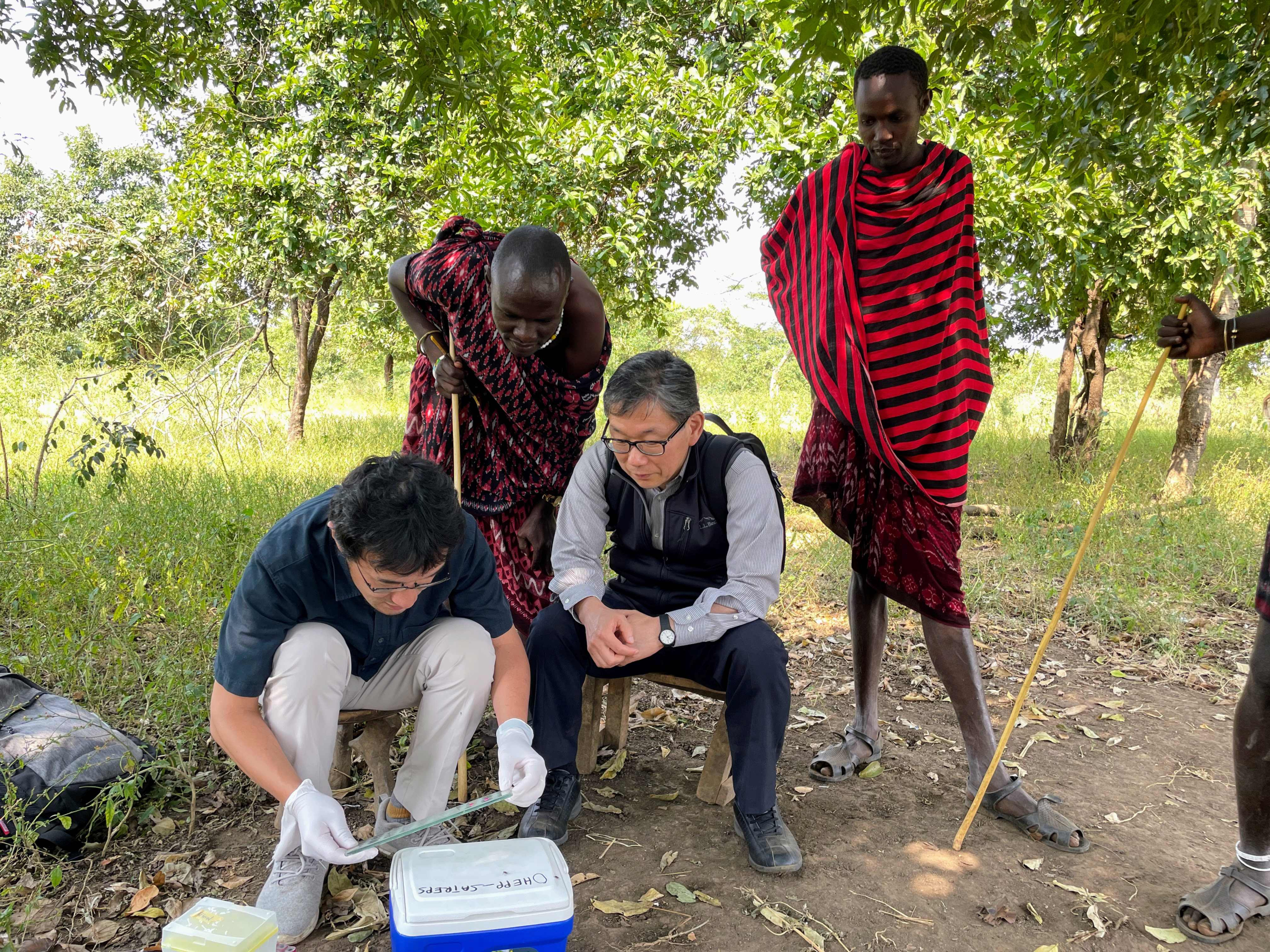 ブルセラ属菌研究を担当する山口大学が現地訪問